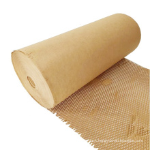 Protective Cushion Honeycomb Paper Wrapping Rolls For Packaging